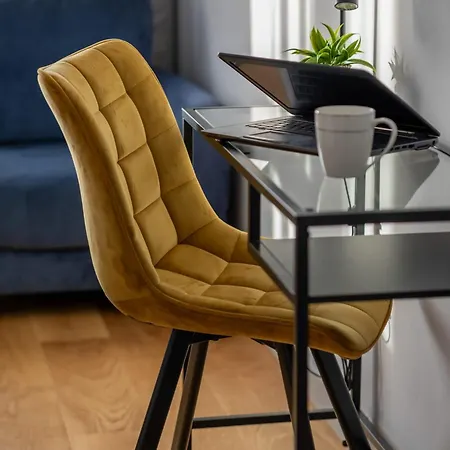 Elegant In With Parking And Desk For Remote Work By Renters Apartament
